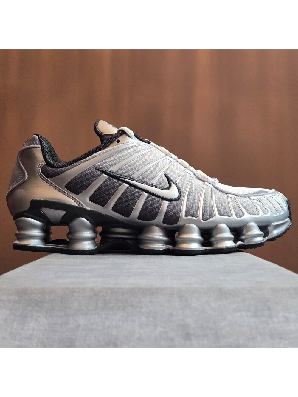Nike Shox TL - Metallic Silver / White / Wolf Grey (IH4466-095) Men's 9
